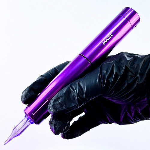 Безпроводная машинка для татуажа Mast Tour Y22 WQP-007 Purple